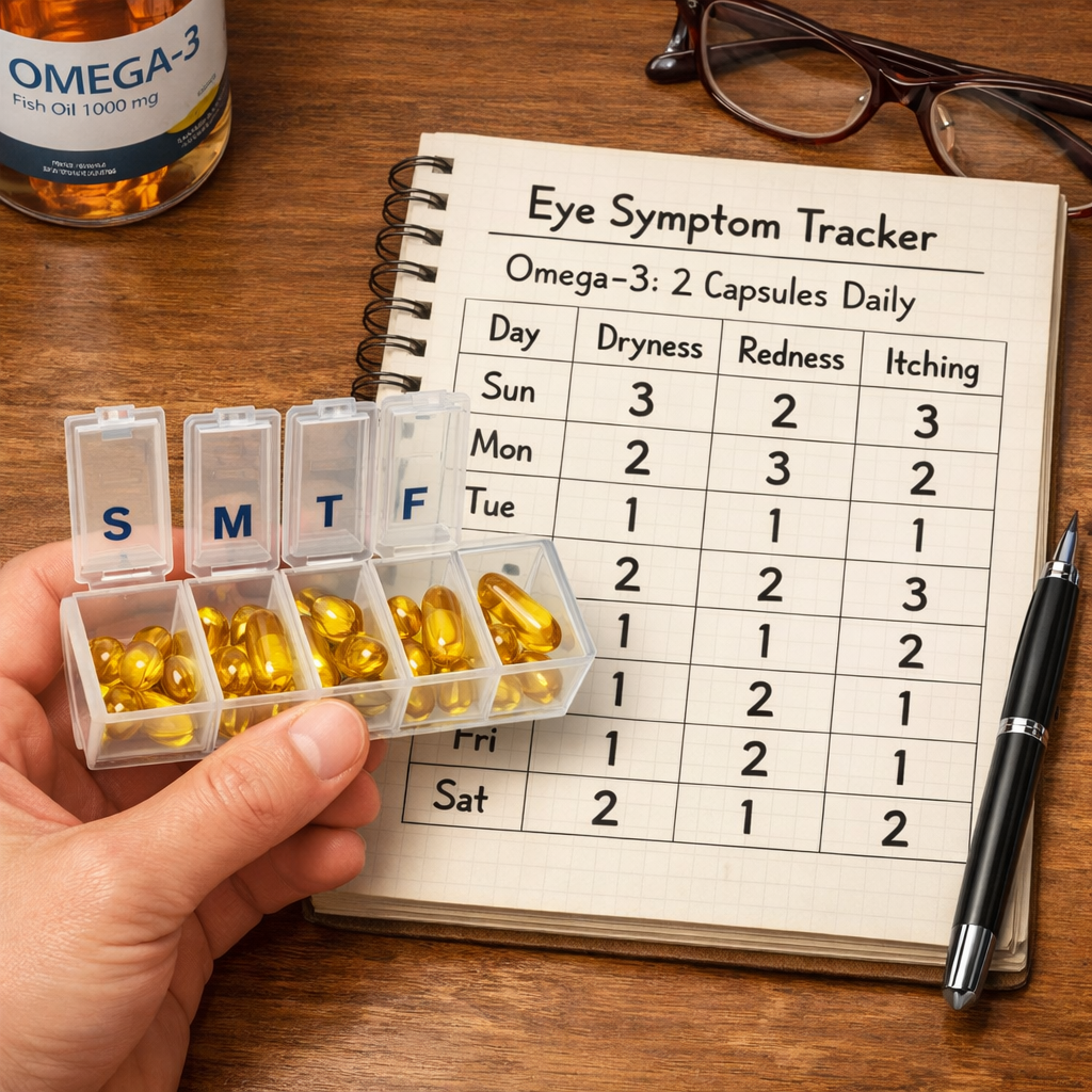 How to Use Omega-3 EPA DHA for Dry Eyes