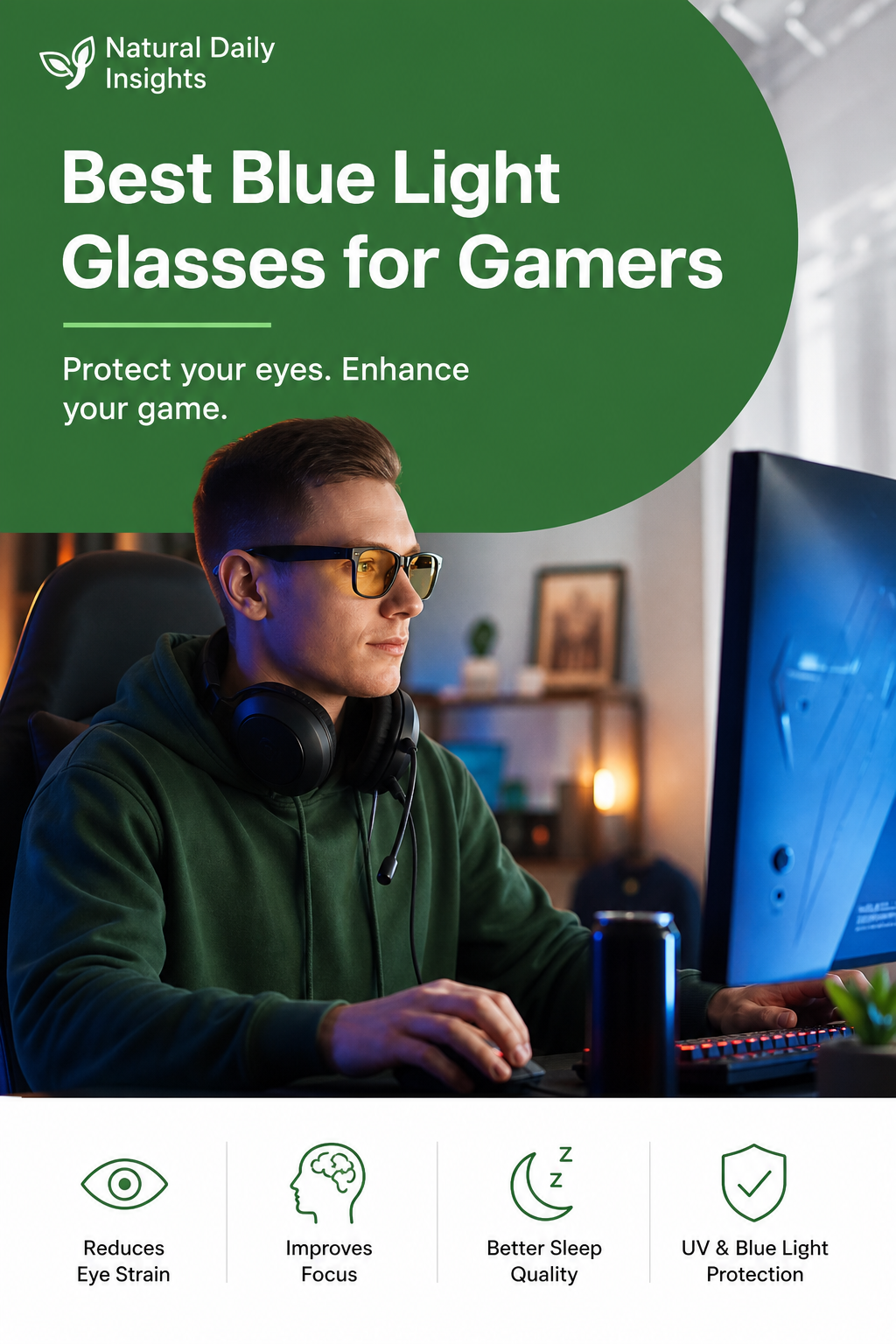 Best Blue Light Glasses for Gamers: 2026 Guide