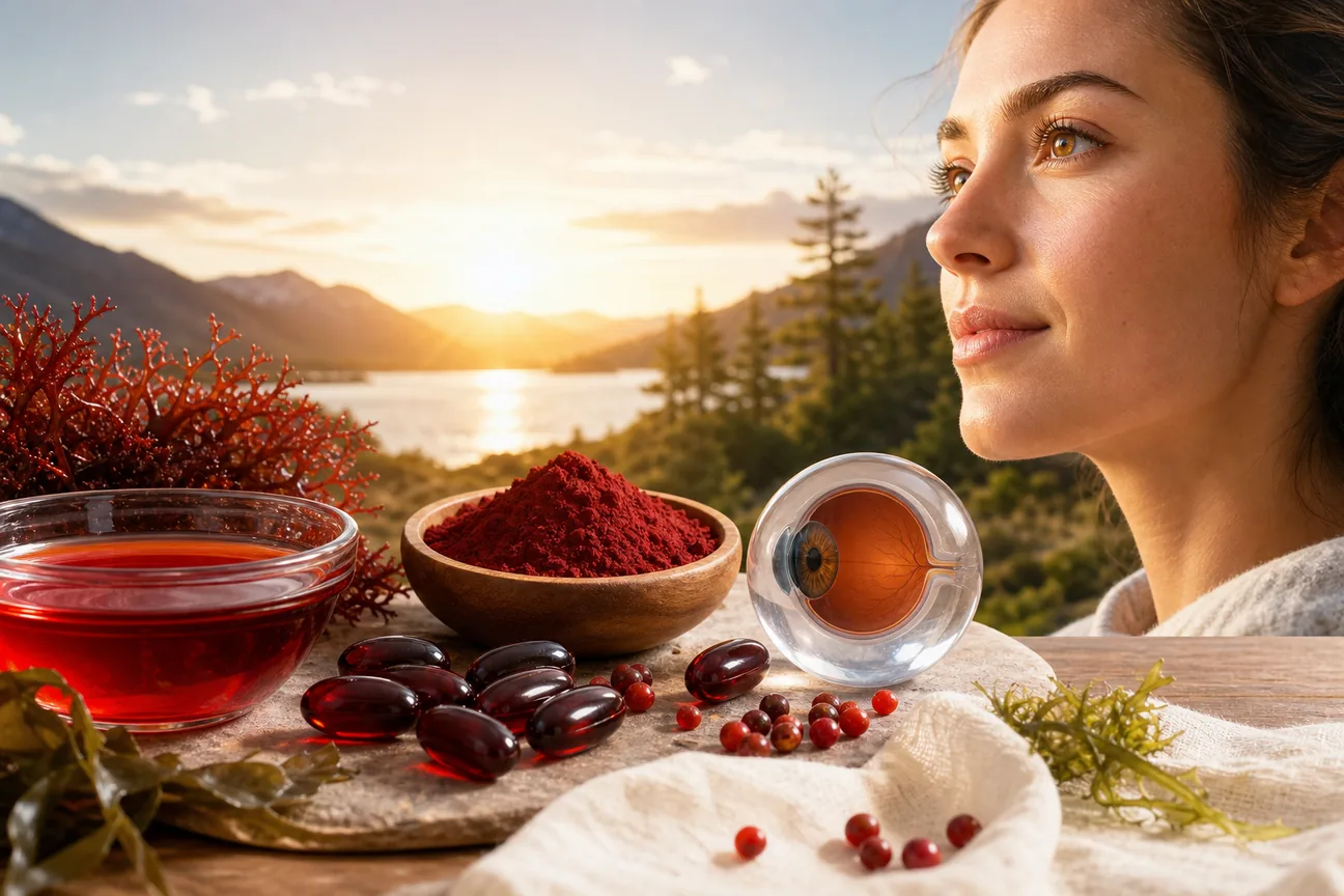 Best Natural Astaxanthin Supplements for Eye Health in 2026